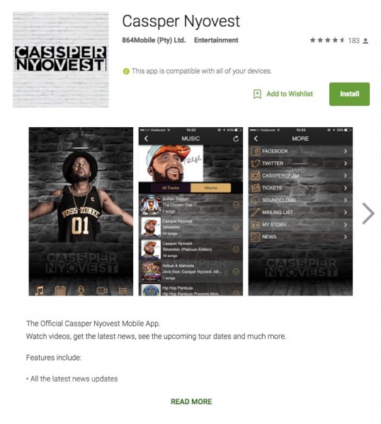 Cassper App