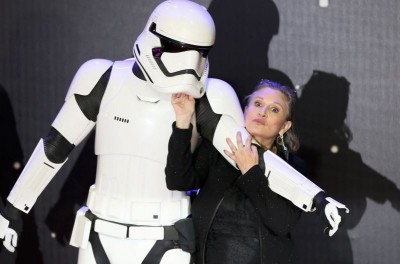 Star Wars: Force Awakens premiered in London. Photo: Getty images