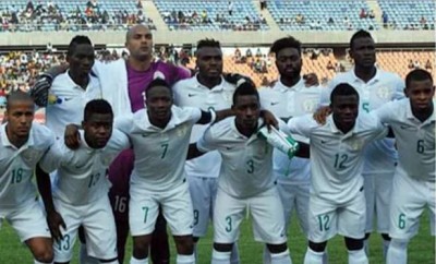 Nigeria continue to go down in FIFA ranking as the team is now ranked 66. Photo: Filed