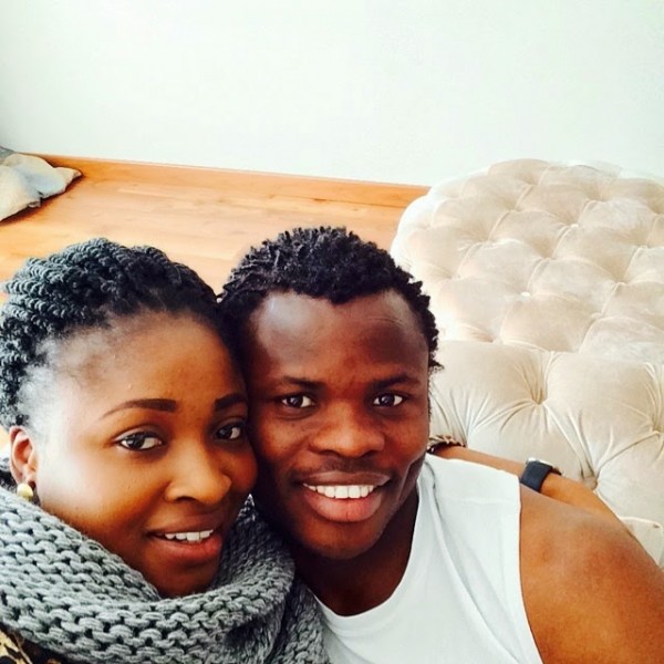 Taye Taiwo and wife Nimot