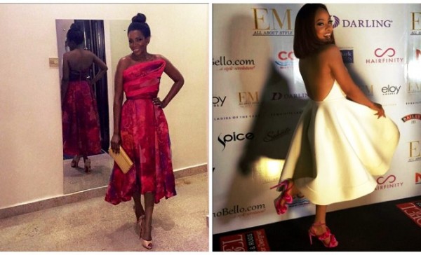 Toke Makinwa and Genevieve