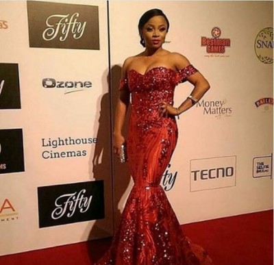 Toke Makinwa at fifty premiere2