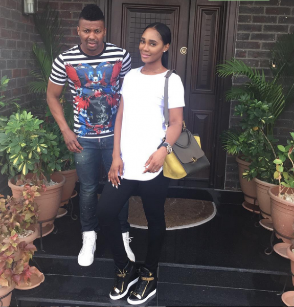 Uche Kalu and wife Stephanie