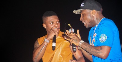 Davido and Wizkid will be performing at Olamides OLIC2. Photo: Filed