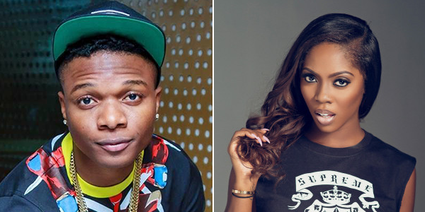 Wizkid and Tiwa Savage