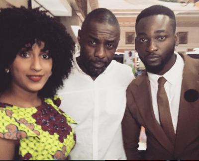 Juliet Ibrahim, Idris Elba and Gbenro Ajibade