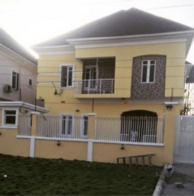 Photo of the new house as shared by Bovi.