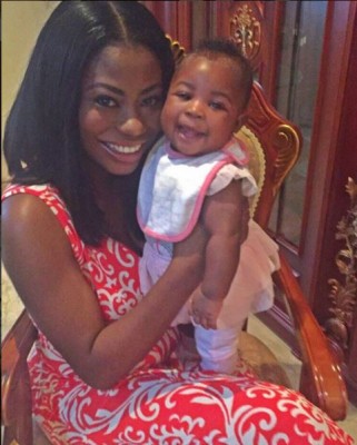 Sophie and her daughter, Imade