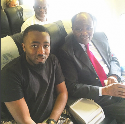 Ice Prince and Gowon.