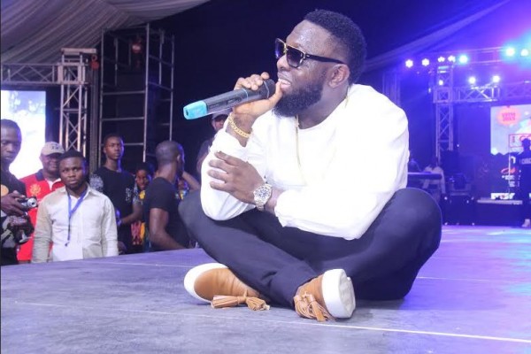 Timaya perfoming at the his iConcur concert in December. Photo: Grafton Ent