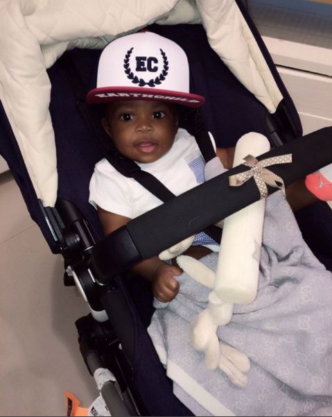 Jamil Balogun, son of Tiwa Savage and Teebillz.