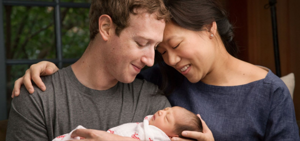 Mark Zuckeberg and wife, Priscilla welcome baby girl, Max.