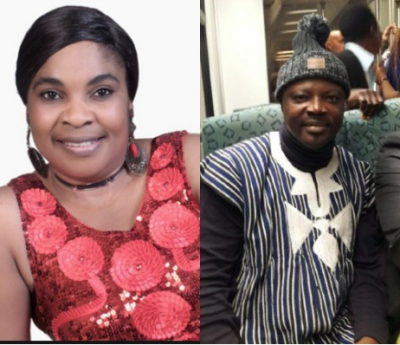 Yoruba movie stars, Ojopagogo and Moji Olaiya celebrate 12th wedding anniversary.