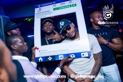 Davido and Sina Rambo