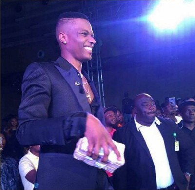 Wizkid performing at Industry Nite last night.