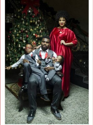 Happy family! The Yobos are such are enviable bunch. Photo: Adaeze Igwe/Instagram