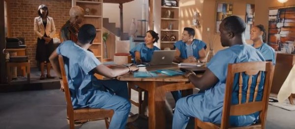 A scene from Kunle Afolayan's 'The CEO'