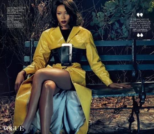 Naomi Campbell is constantly 'learning' on the set of 'Empire'. Photo: Filed