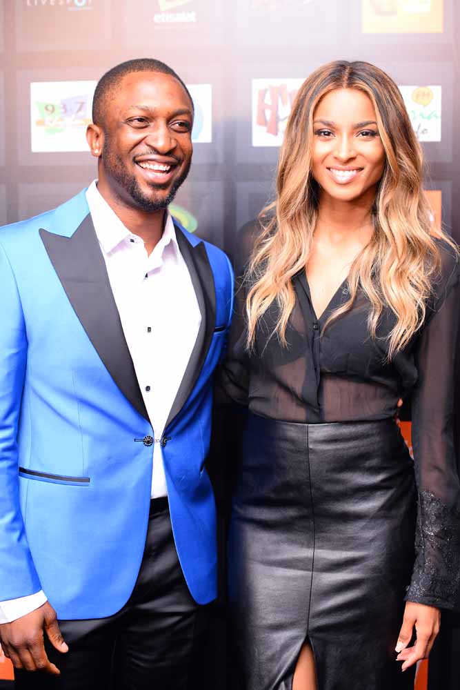 Darey and US singer Ciara attend 'Love Like A Movie 3; concert in February. Photo: NET