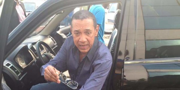 Ben Murray-Bruce showing off his newly acquired made in Nigerian cars in February. Photo: IG