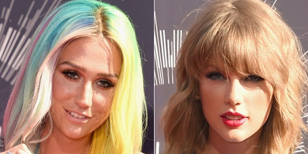 Kesha and Taylor Swift