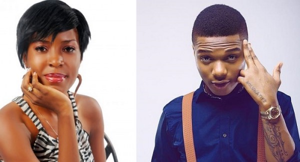 Linda Ikeji and Wizkid