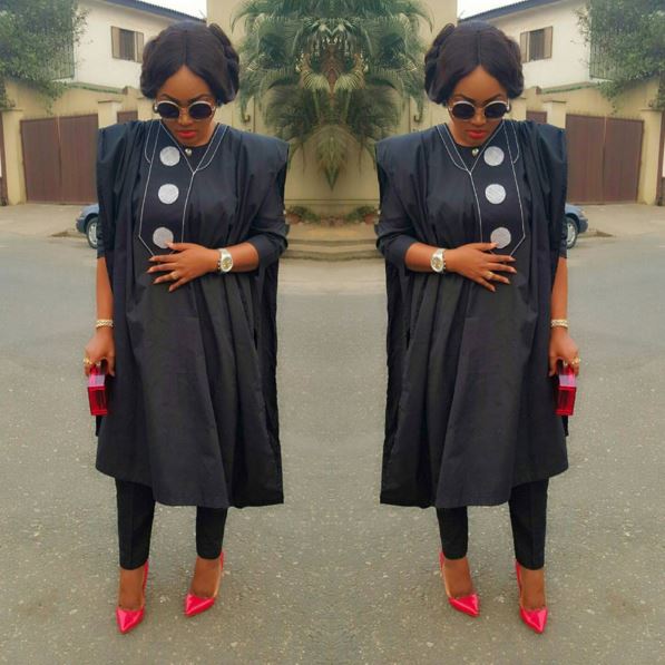 Mercy Aigbe agbada4