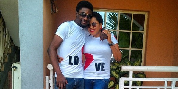 Estranged couple, Toyin Aimakhu and Adeniyi Johnson before their breakup.