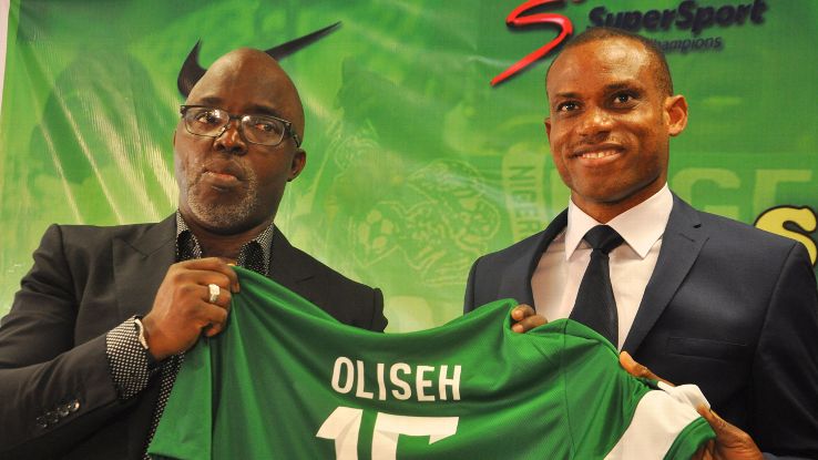 Sunday Oliseh and Amaju Pinnick
