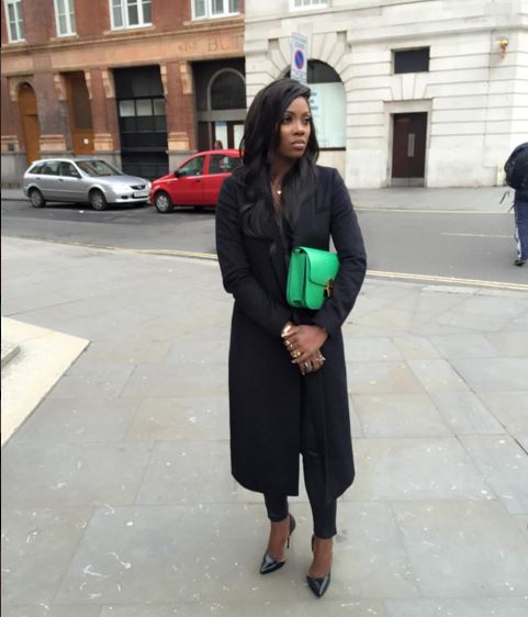 Tiwa Savage in London recently.