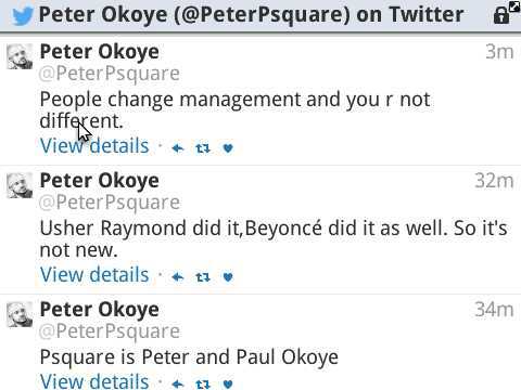 Okoye tweets