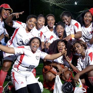 Empress Njamah on the Pitch