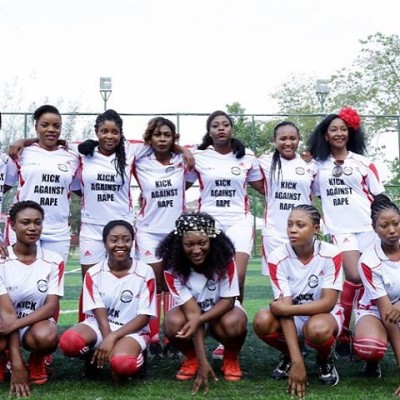 Empress Njamah with her team