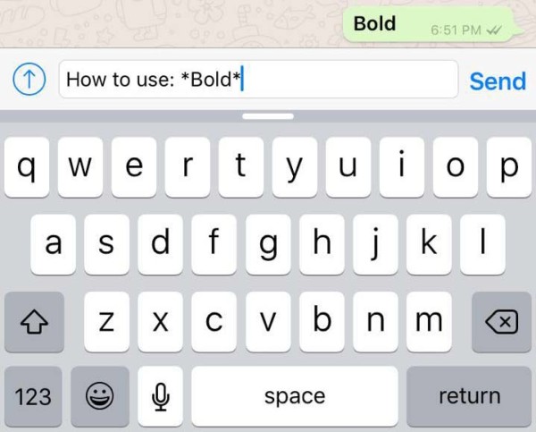 How to use bold, italics and strikethrough text on WhatsApp (1)