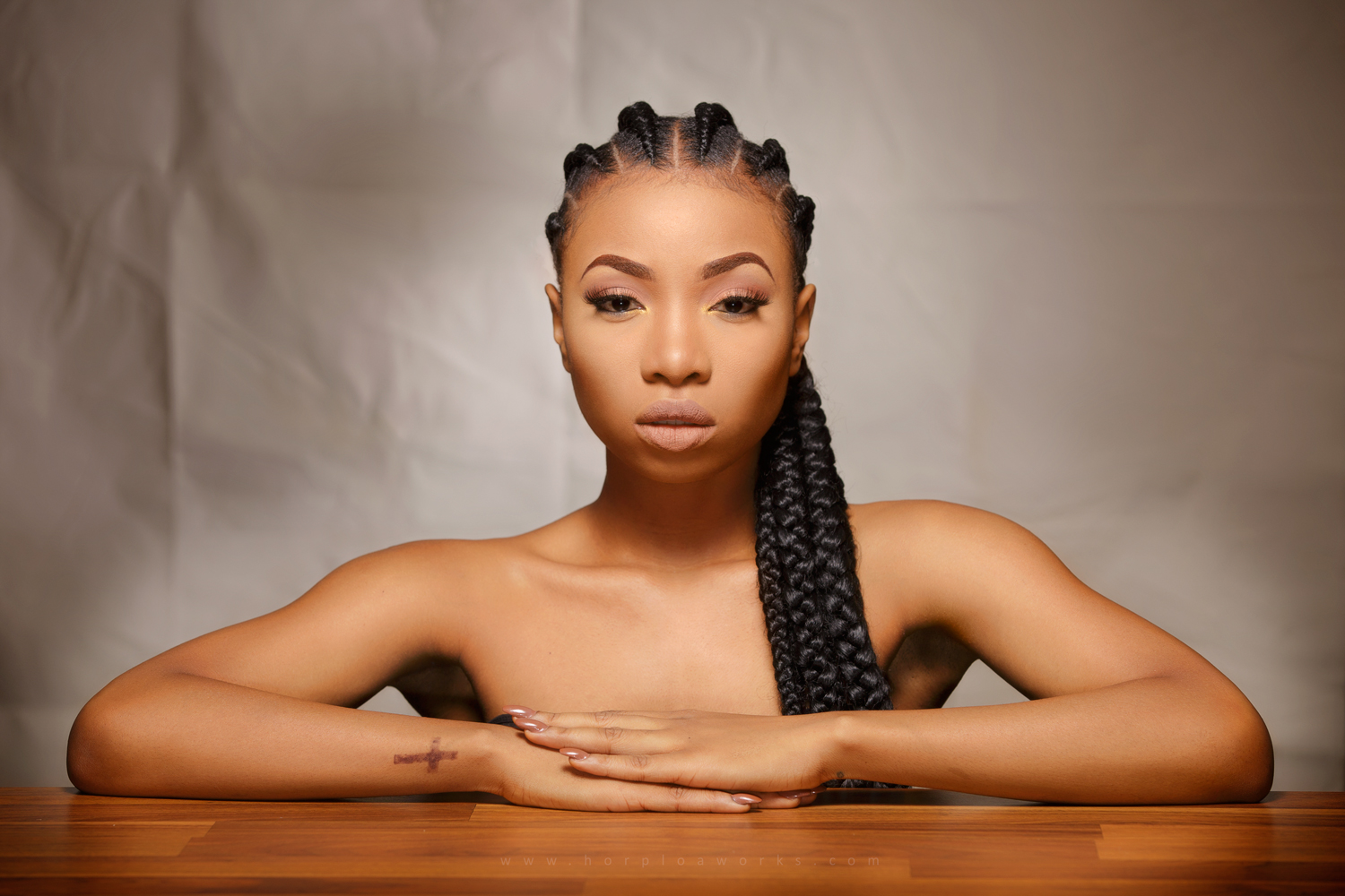 Mocheddah's goes all emotional as she pays tribute to her dad.