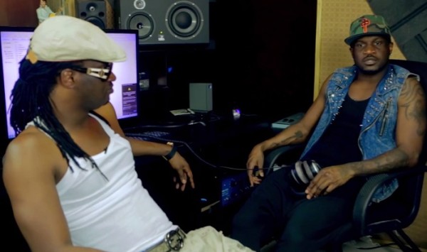 Psquare in the studio
