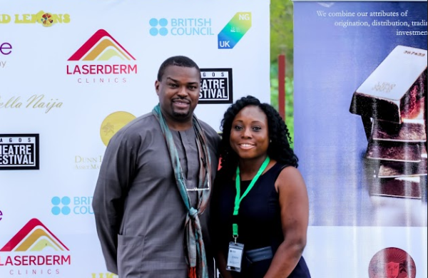 Sonnie Ayere Chairman DLM and Eniola Shitta, Writer -Producer NEXT OF KIN