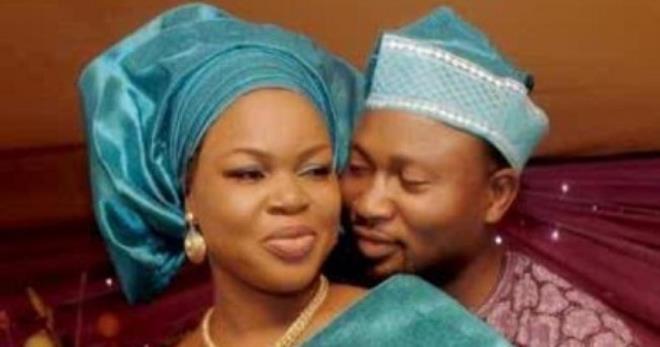 Taiwo Aromokun and hubby