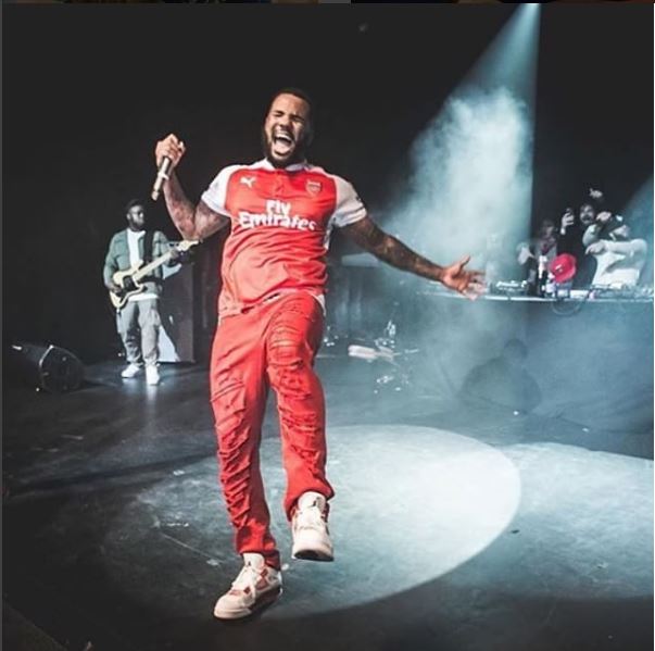 The Game says he was the one who drew first. Photo: The Game/ Instagram