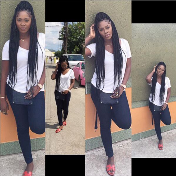 Mama Jamal disturbing Jamaica. Photo: Tiwa Savage/Instagram