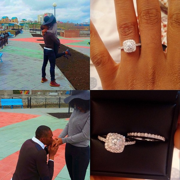 Uche Kalu proposes to girlfriend Ada_Nigerian Footballer