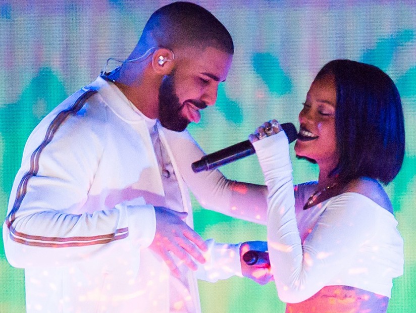Drake and Rihanna visit Make-A-Wish Foundation. Photo: Filed