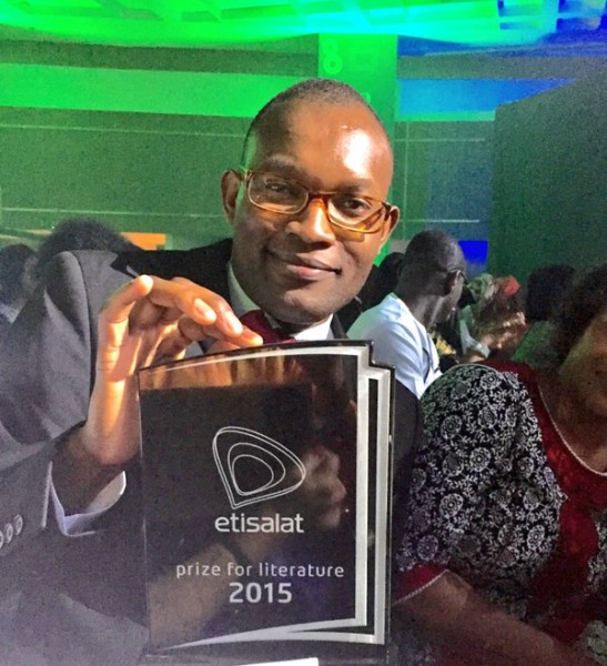 fiston mwanza mujila winner of etisalat prize awards 2015