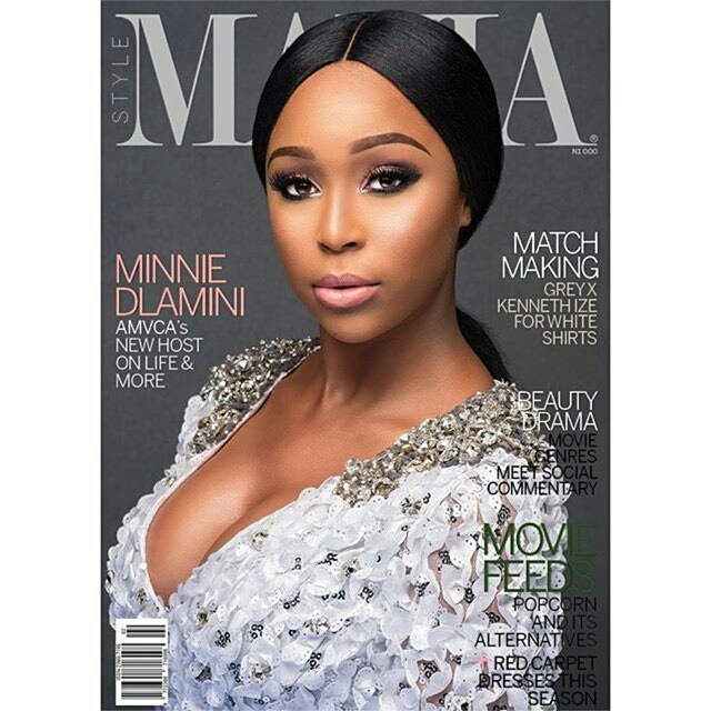 Minnie is the cover girl for Mania Magazine's latest edition.
