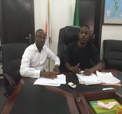 L.A.X and New manager Ayodele Odunsi