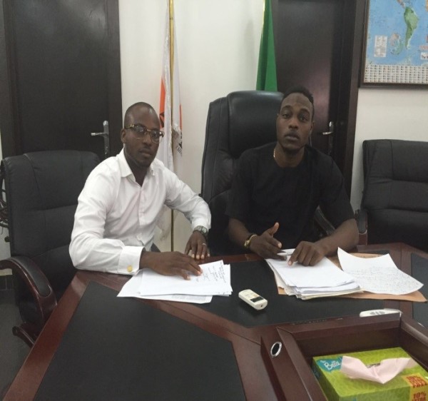 L.A.X and New manager Ayodele Odunsi
