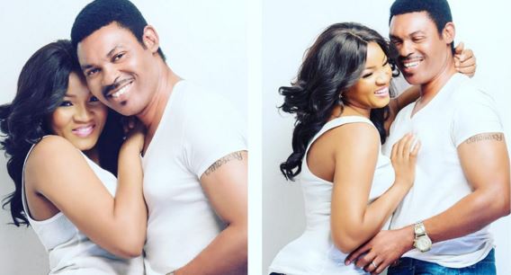 Omotola and her hubby, Captain Matthew Ekeinde