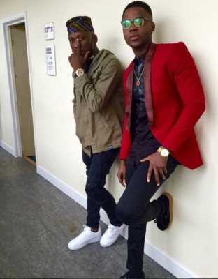 Dj Spinall and Kiss Daniel