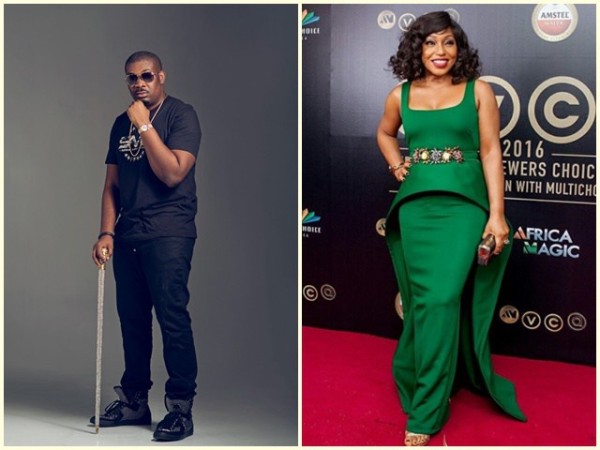 Don Jazzy and Rita Dominic