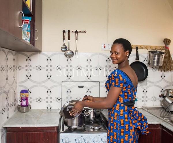 Olajumoke Orisaguna's new house